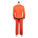 Lethal Company Game Orange Outfit Party Carnival Halloween Cosplay Costume
