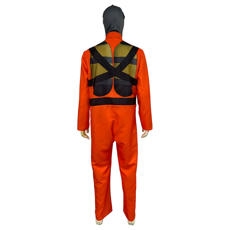 Lethal Company Game Player Protective Jumpsuit Party Carnival Halloween Cosplay Costume