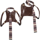 Loki Brown Back Strap Necktie Party Carnival Halloween Cosplay Accessories