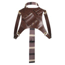 Loki Brown Back Strap Necktie Party Carnival Halloween Cosplay Accessories