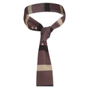 Loki Brown Back Strap Necktie Party Carnival Halloween Cosplay Accessories