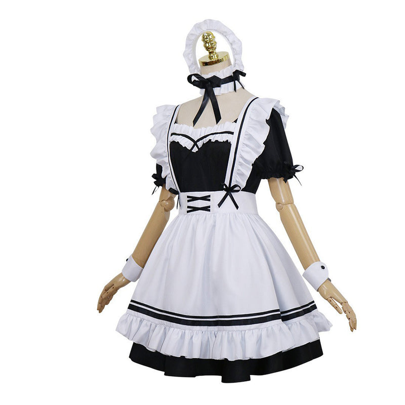 Love Nikki-Dress UP Queen Game Nikki Women White Lolita Party Carnival Halloween Cosplay Costume