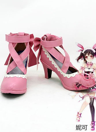 LoveLive! Valentine's Day Nico Yazawa Cosplay Shoes