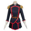 Mato Seihei no Slave Anime Kyoka Uzen Women Blue Dress Outfit Party Carnival Halloween Cosplay Costume