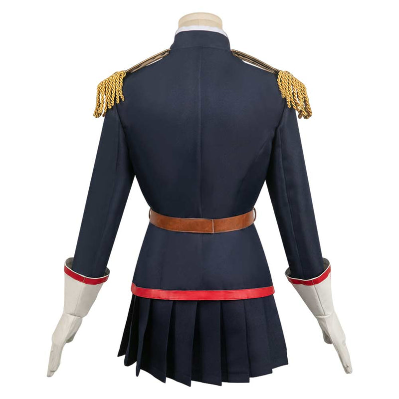 Mato Seihei no Slave Anime Kyoka Uzen Women Blue Dress Outfit Party Carnival Halloween Cosplay Costume