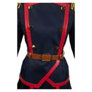 Mato Seihei no Slave Anime Kyoka Uzen Women Blue Dress Outfit Party Carnival Halloween Cosplay Costume