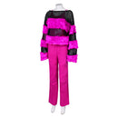 Mean Girls 2024 Movie Janis Ian Women Purple Outfit Party Carnival Halloween Cosplay Costume