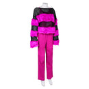 Mean Girls 2024 Movie Janis Ian Women Purple Outfit Party Carnival Halloween Cosplay Costume