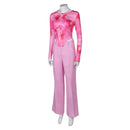 Mean Girls 2024 Movie Regina George Women Pink Suit Party Carnival Halloween Cosplay Costume