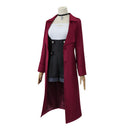 Metallic Rouge Anime Rouge Redstar Women Outfit Party Carnival Halloween Cosplay Costume