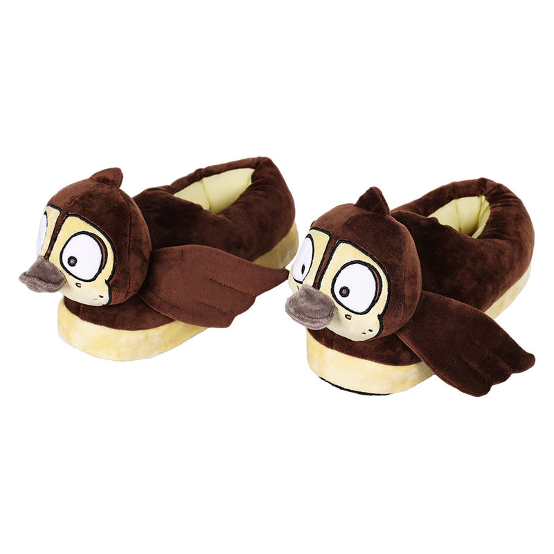 Migration Movie Gwen Mallard Cosplay Plush Slippers Halloween Costumes Accessory