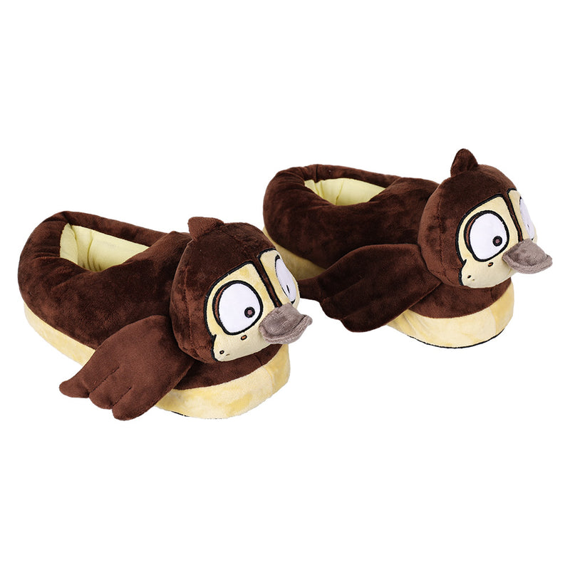 Migration Movie Gwen Mallard Cosplay Plush Slippers Halloween Costumes Accessory