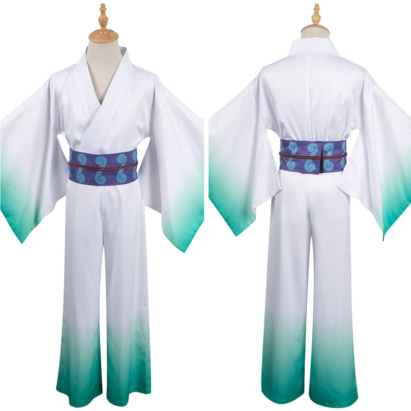 Monsters 103 Mercies Dragon Damnation Anime Shimotsuki Ryuma White Suit Cosplay Costume