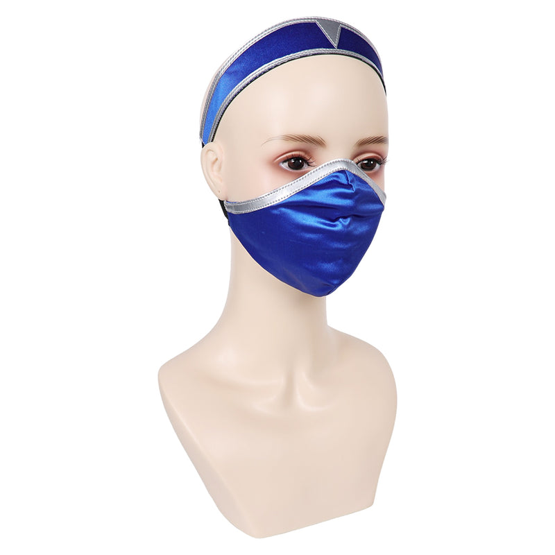 Mortal Kombat 1 Game Kitana Women Blue Bikini Suit Party Carnival Halloween Cosplay Costume