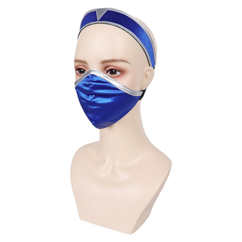 Mortal Kombat 1 Game Kitana Women Blue Bikini Suit Party Carnival Halloween Cosplay Costume