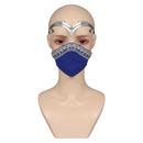 Mortal Kombat 1 Kitana Women Latex Masks Helmet Masquerade Party Carnival Halloween Cosplay Costume Props