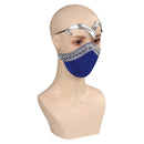 Mortal Kombat 1 Kitana Women Latex Masks Helmet Masquerade Party Carnival Halloween Cosplay Costume Props