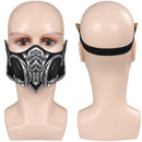 Mortal Kombat 1 Sub-Zero Flashy Latex Helmet Masquerade Masks Party Carnival Halloween Cosplay Costume
