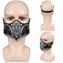 Mortal Kombat 1 Sub-Zero Flashy Latex Helmet Masquerade Masks Party Carnival Halloween Cosplay Costume