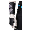 Mortal Kombat Game Quan Chi Black Outfit Party Carnival Halloween Cosplay Costume