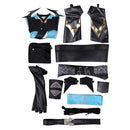Mortal Kombat Game Quan Chi Black Outfit Party Carnival Halloween Cosplay Costume