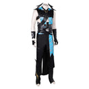 Mortal Kombat Game Quan Chi Black Outfit Party Carnival Halloween Cosplay Costume