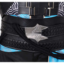 Mortal Kombat Game Quan Chi Black Outfit Party Carnival Halloween Cosplay Costume