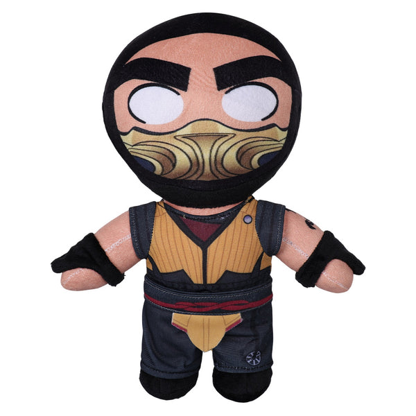 Mortal Kombat Game Scorpion Cosplay Plush Toys Cartoon Soft Stuffed Dolls Mascot Birthday Xmas Gift