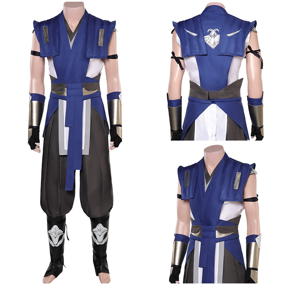 Mortal Kombat Game Sub Zero Outfits Halloween Party Carnival Cosplay C
