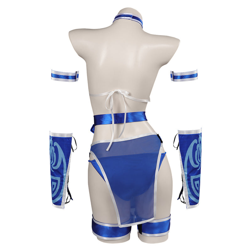 Mortal Kombat Kitada Women Outfits Halloween Carnival Suit Cosplay Costume