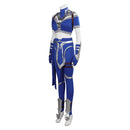 Mortal Kombat Kitana Blue Female Fighter Suit Role Playing Party Carnival Halloween Cosplay Costume