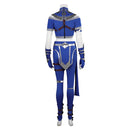 Mortal Kombat Kitana Blue Female Fighter Suit Role Playing Party Carnival Halloween Cosplay Costume