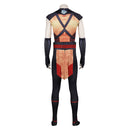 Mortal Kombat Onesie Scorpion Printed Jumpsuit Party Carnival Halloween Cosplay Costume
