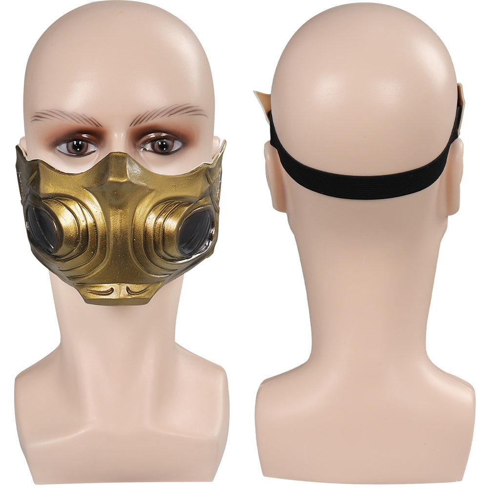 Mortal Kombat Scorpion Masks Latex Masquerade Party Carnival Halloween Cosplay Costume Props