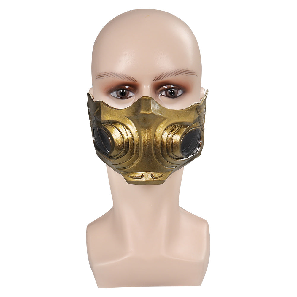 Mortal Kombat Scorpion Masks Latex Masquerade Party Carnival Halloween ...