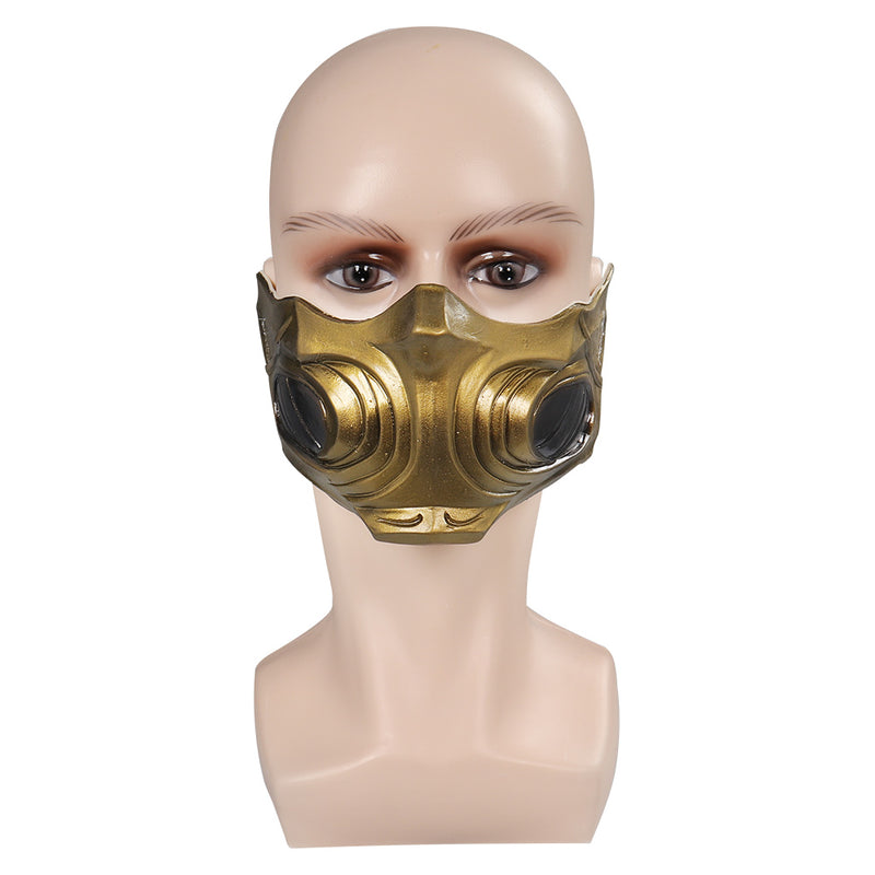 Mortal Kombat Scorpion Latex Masks Helmet Masquerade Party Carnival Halloween Cosplay Costume