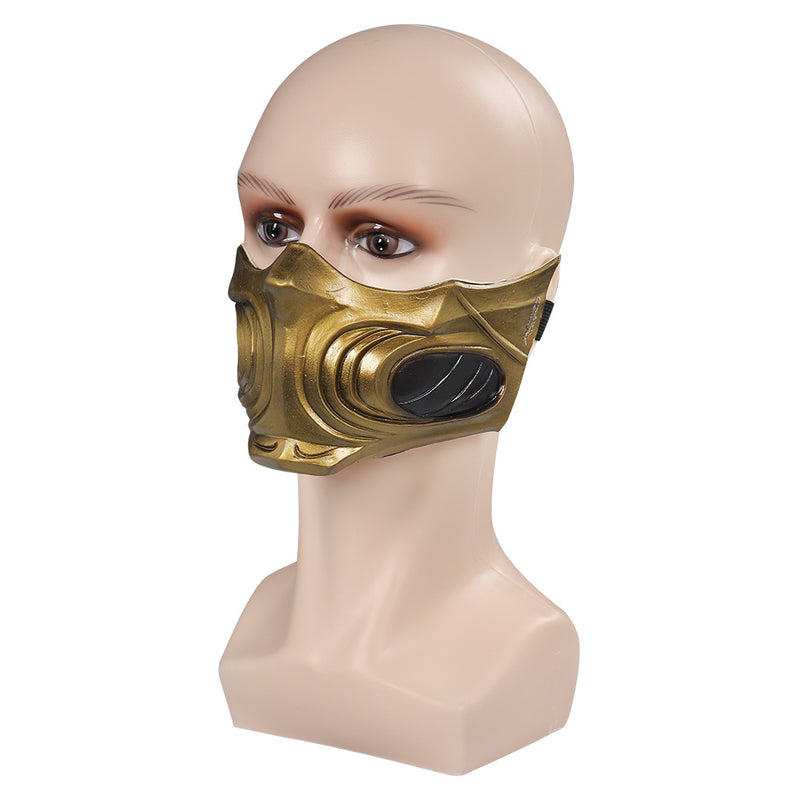 Mortal Kombat Scorpion Latex Masks Helmet Masquerade Party Carnival Halloween Cosplay Costume