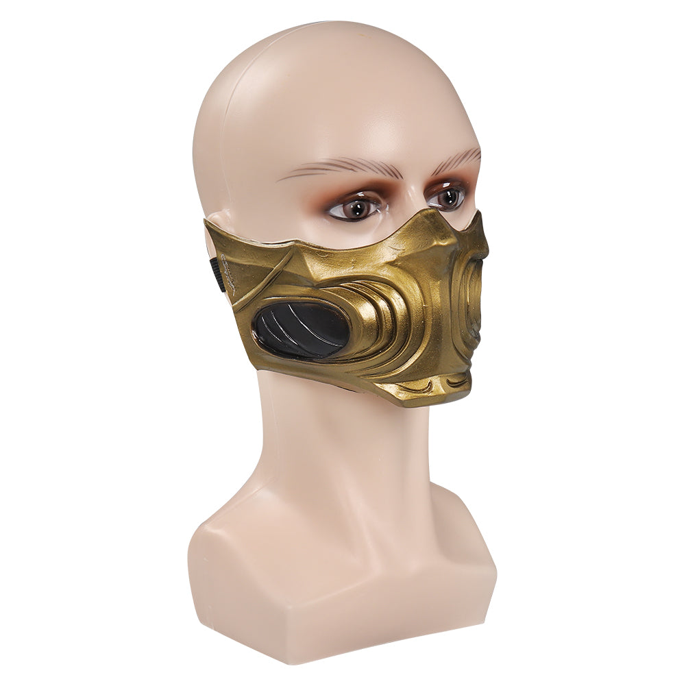 Mortal Kombat Scorpion Masks Latex Masquerade Party Carnival Halloween ...
