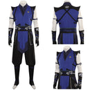 Mortal Kombat Sub-Zero Blue Jumpsuit Party Carnival Halloween Cosplay Costume