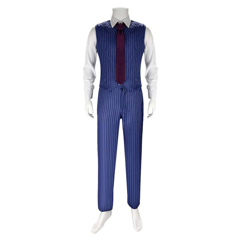 Movie A Haunting in Venice Hercule Poirot Uniform Outfits Halloween Carnival Cosplay Costume