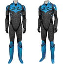 Movie Blue Beetle Jaime Reyes Jumpsuit Outfits Party Carnival Halloween Cosplay Costume