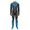 Movie Blue Beetle Jaime Reyes Jumpsuit Outfits Party Carnival Halloween Cosplay Costume