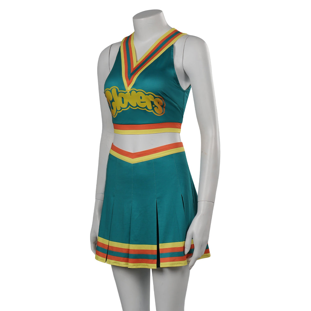 Field Star Sexy Cheerleader Costume, M/L / Blue