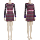 Movie Monster High Clawdeen Wolf Women Skirt Dress Party Carnival Halloween Cosplay Costume