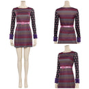 Movie Monster High Clawdeen Wolf Women Skirt Dress Party Carnival Halloween Cosplay Costume