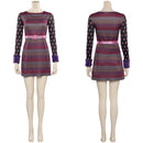 Movie Monster High Clawdeen Wolf Women Skirt Dress Party Carnival Halloween Cosplay Costume