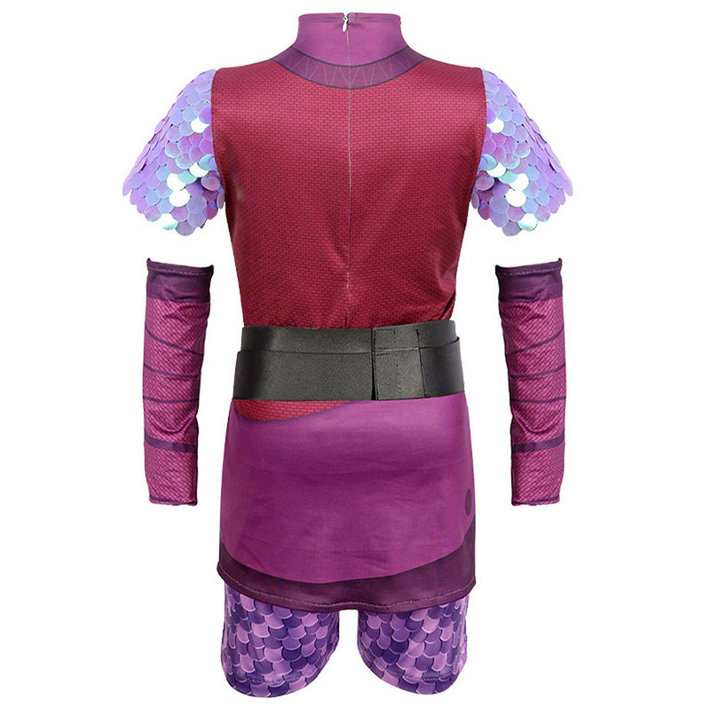 Movie Nimona Kids Girls Outfits Party Carnival Halloween Cosplay Costume