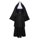 Movie Nun Black Women Dress Outfits Party Carnival Halloween Cosplay Costume