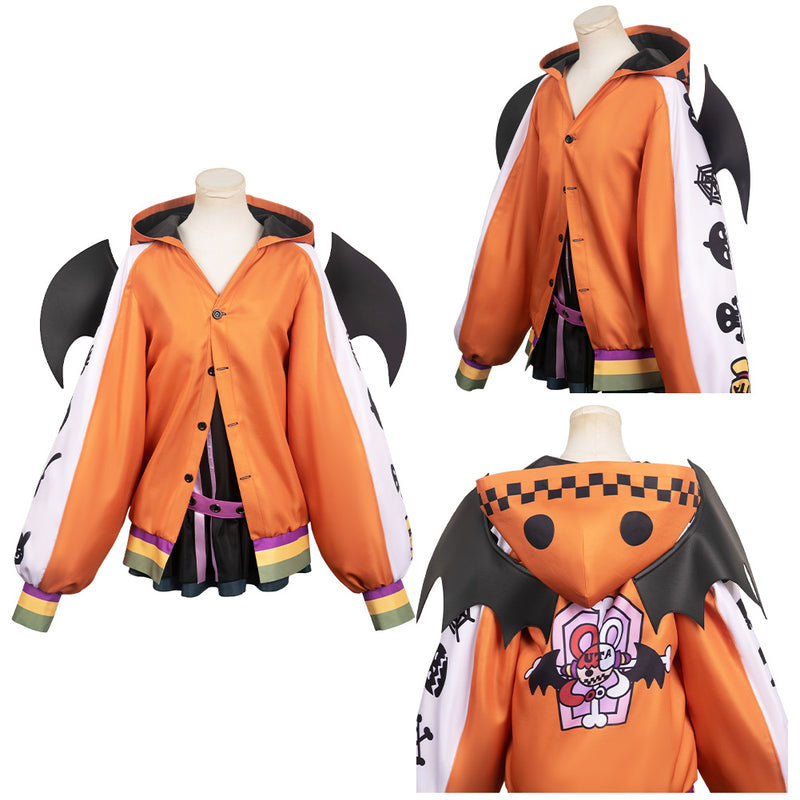 Movie ONE PIECE FILM RED Uta Outfits Party Carnival Halloween Cosplay Costume