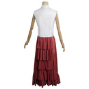 Movie Poor Things Bella Baxter Pink Skirt Outfits Party Carnival Halloween Cosplay Costume